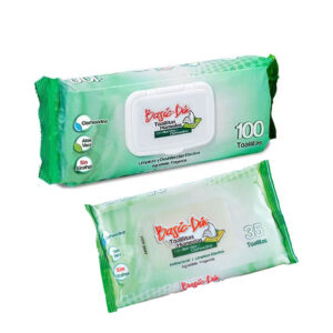 BASIC-DIN TOALLITAS<<PERRO-GATO