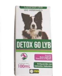 DETOX 60 LYB 100 ML <<GATO-PERRO