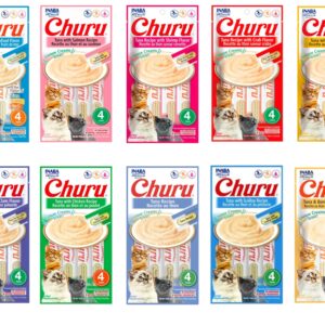 CHURU ATÚN 4 TUBOS << GATO