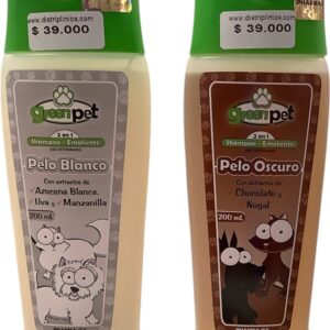 SHAMPOO PELO OSCURO: PELO BLANCO 200 ML << GATO-PERRO