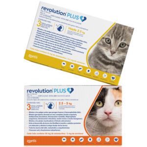 REVOLUTION PLUS GATO (1.25-2.5 KG) (2.5-5 KG) << GATO