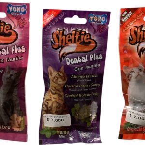 SHELTIE DENTAL PLUS SNACK 40 GR << GATO