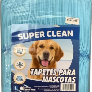 TAPETE SUPER CLEAN 40 UNID << PERRO