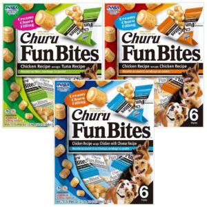 CHURU FUN BITES POLLO 6 PACKS << PERRO