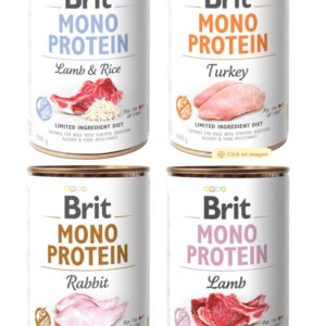 BRIT MONO PROTEIN 400 GR << PERRO