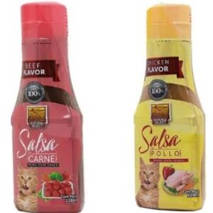 SALSA NATURAL SELECT 220 ML << GATO