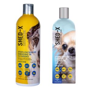 SHED-X 8 OZ 237ML - 16 OZ 473ML << PERRO