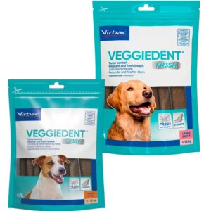 VEGGIEDENT FRESH 15 TIRAS << PERRO